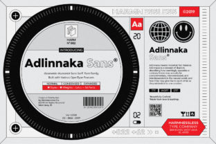 Adlinnaka Family: The Bold Display Font for Campaigns
