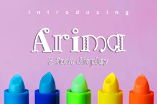 Arima: A Quirky Display Font for Bold Campaigns