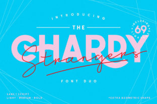 Chardy: A Fun Display Font for Bold Campaigns