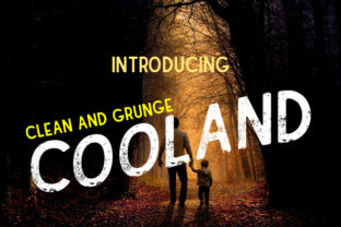 Cooland: A Retro Display Font for Editorial Design