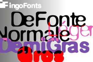 DeFonte Plus: A Stunning Display Font for Crafters