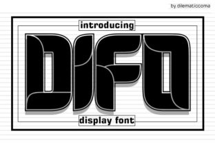 Difo: A Striking Display Font for Web Design