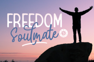 Freedom Soulmate Duo: A Bold Display Font for Your Brand