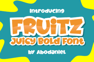 Fruitz: A Bold Display Font for Marketers