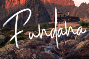 Fundana: A Playful Brush Font for Crafters