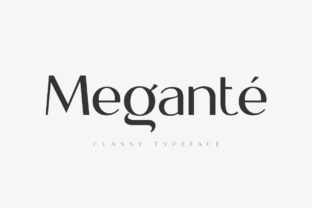 Megante: A Modern Display Font for Campaigns