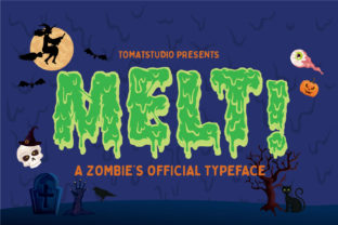 Melt: A Retro Display Font for Bold Campaigns