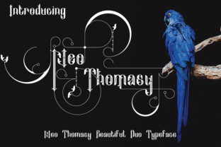 Neo Thomasy: A Display Font for Bold Campaigns