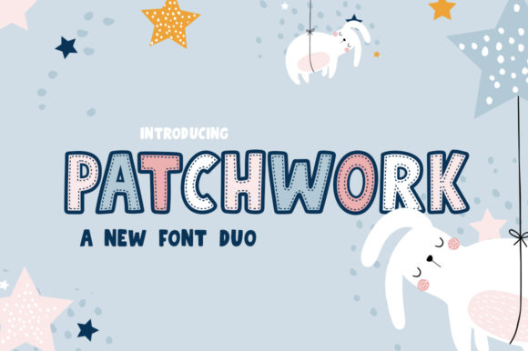 Patchwork Duo: A Versatile Display Font for Editors