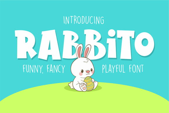 Rabbito: A Playful Display Font for Editorial Design