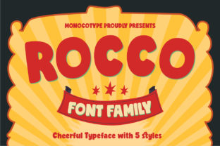 Rocco Family: A Versatile Display Font for Makers