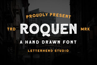 Roquen: A Playful Display Typeface for Web Design