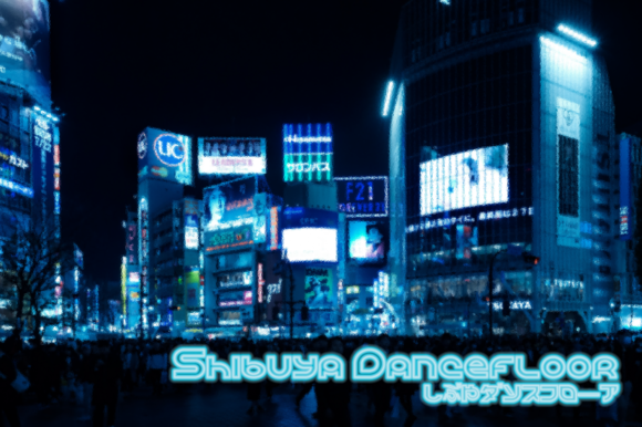 Shibuya Dancefloor Family: A Bold Display Font for Modern Editorial Design
