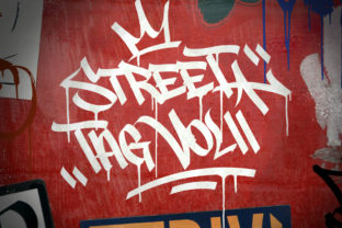 Street Tag Vol II: Urban Graffiti Display Font