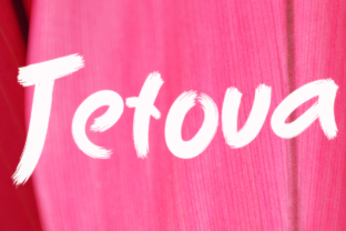 Tetova: A Striking Brush Font for Web Design