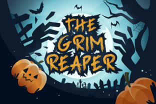 The Grim Reaper: A Spooky Display Font for Makers