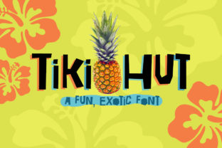 Tiki Hut: The Tropical Display Font for Marketers