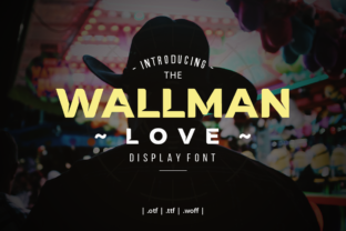 Wallman: A Bold Display Font for Editorial Design