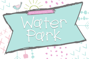 Water Park: A Playful Display Font for Web Design